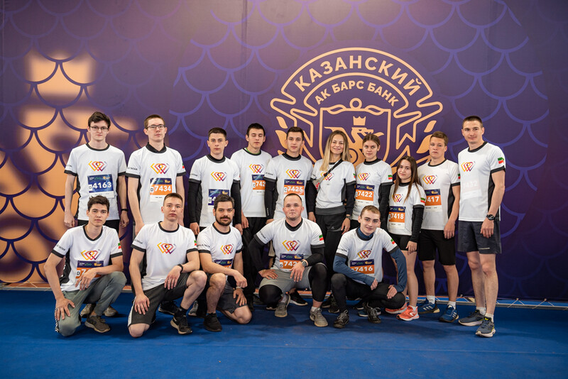 Команда ЦРПК на Казанском марафоне 2022