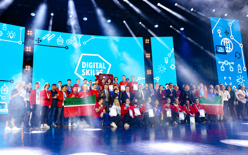 Представители Республики Татарстан завоевали 23 медали на IV чемпионате в сфере информационных технологий DigitalSkills 2022