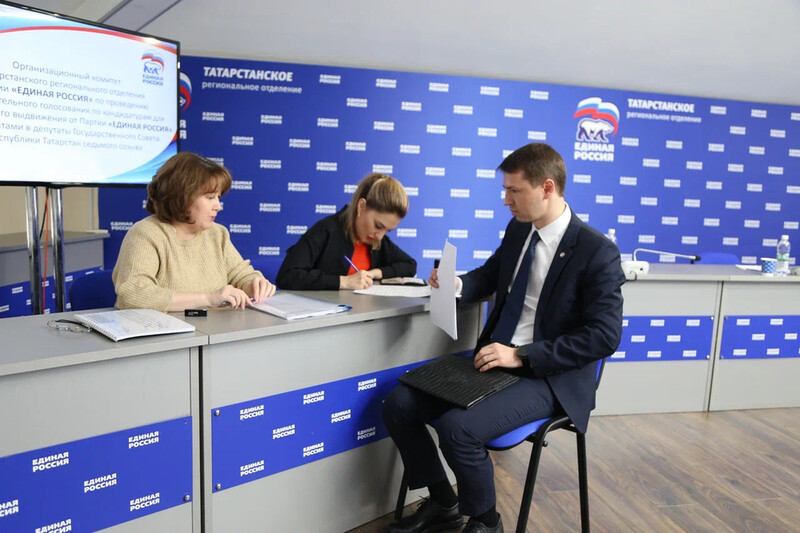 Эмиль Губайдуллин подал документы на участие в предварительном голосовании 